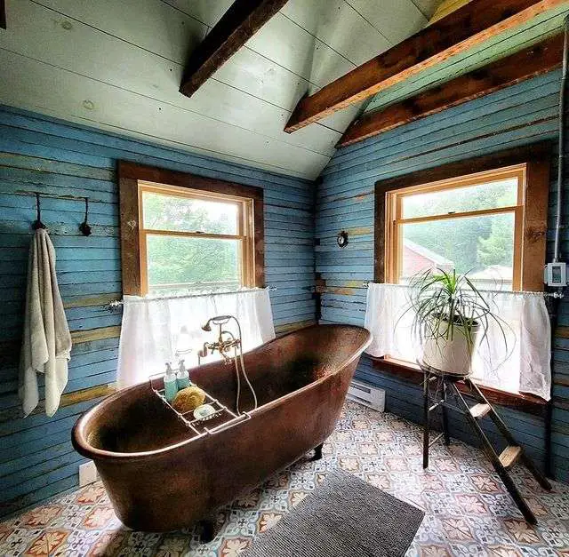 Rustic Lake House Bathroom Ideas