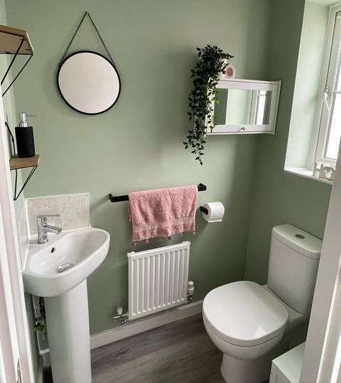 Sage Green Bathroom