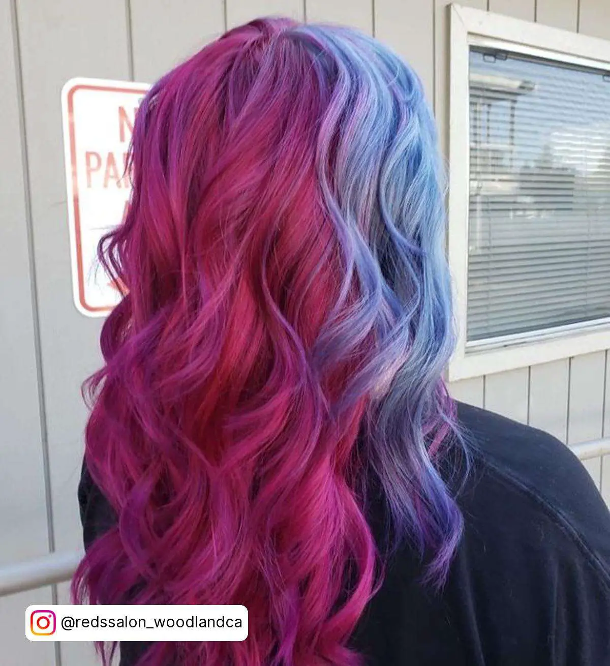 Blue And Pink Hair