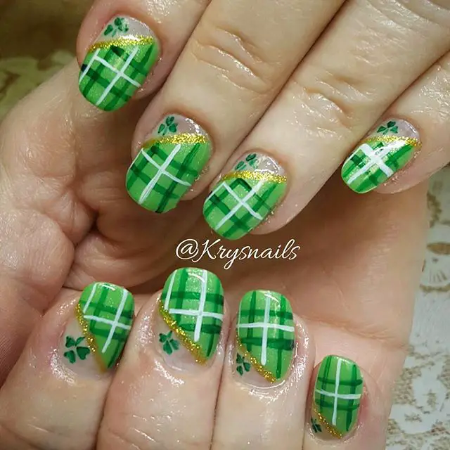 St Patricks Day Nails 
