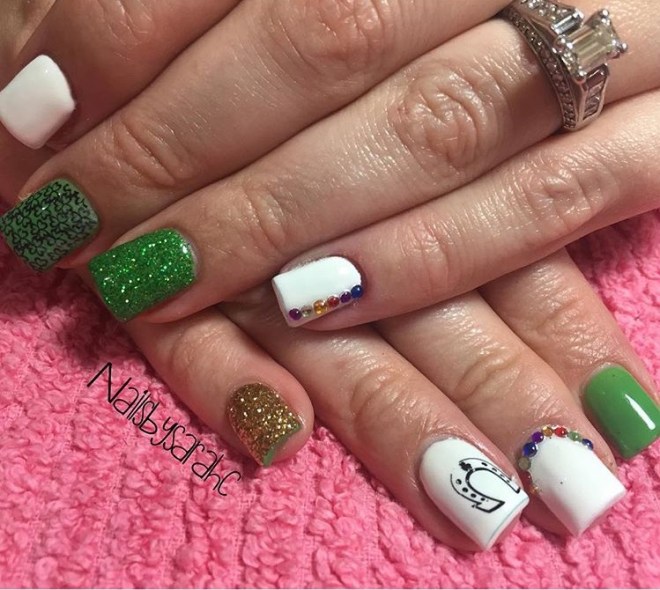 Classic St Patrick'S Day Nails