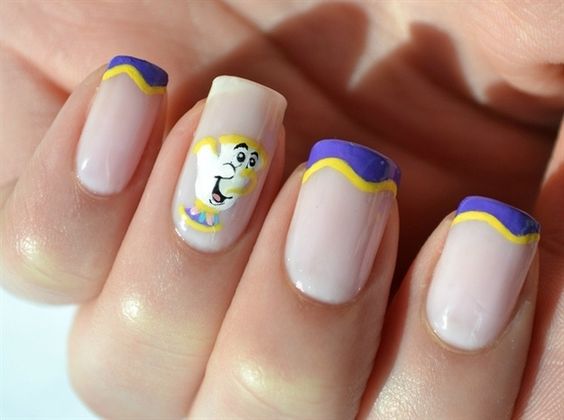 Beauty And The Beast Nails 2