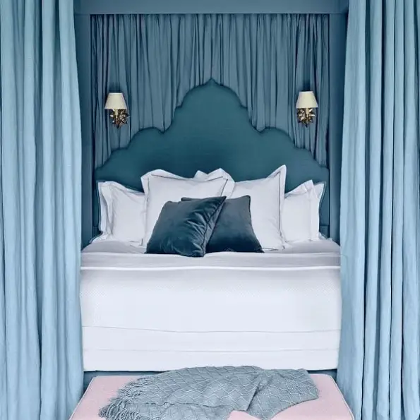 Beautiful Blue Bedrooms 19