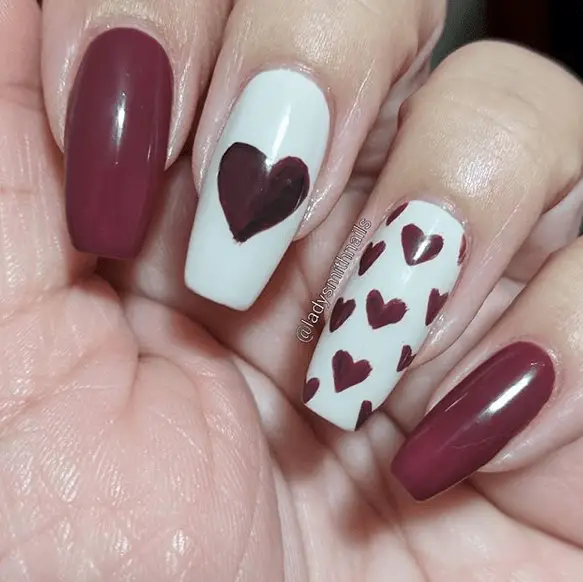 Nails for Valentines Day 18