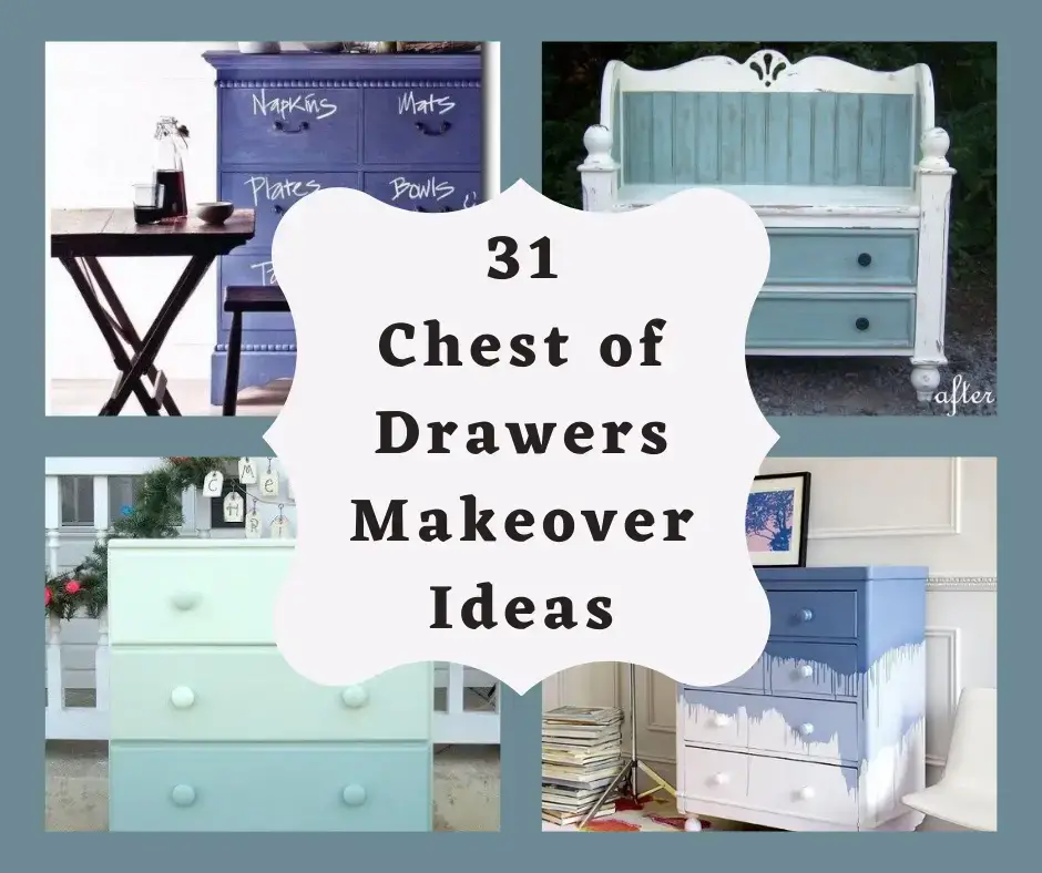 31 Chest Of Drawers Makeover Ideas For 2022, Old Dresser Makeover Ideas
