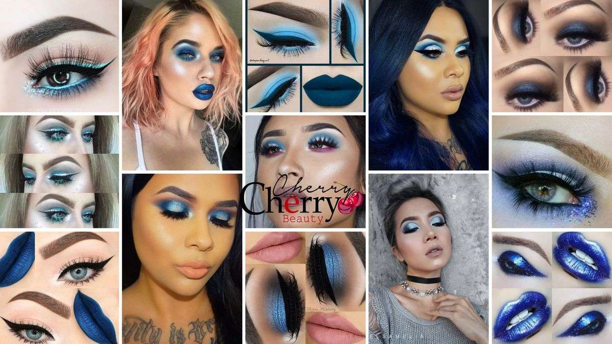 21 Bold Blue Makeup Looks