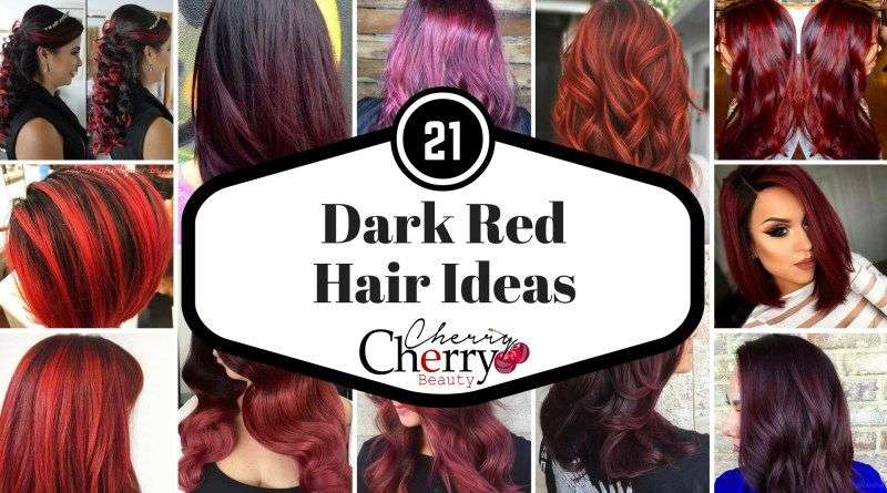 Dark Red Hair Ideas