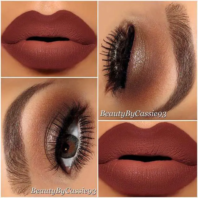 Ombre Lips Red Makeup Looks