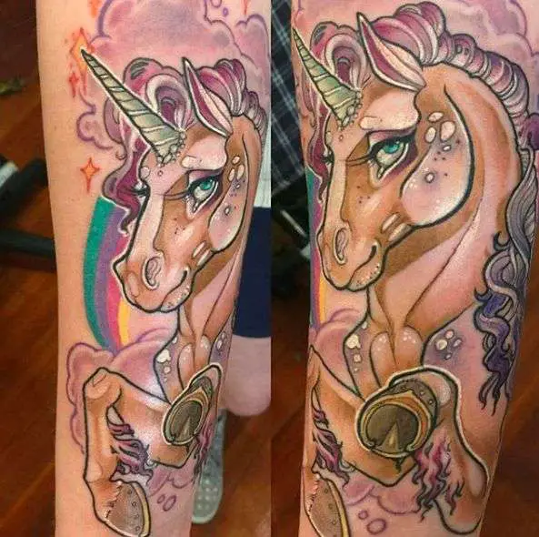 Unicorn Tattoo Ideas For Your Arm
