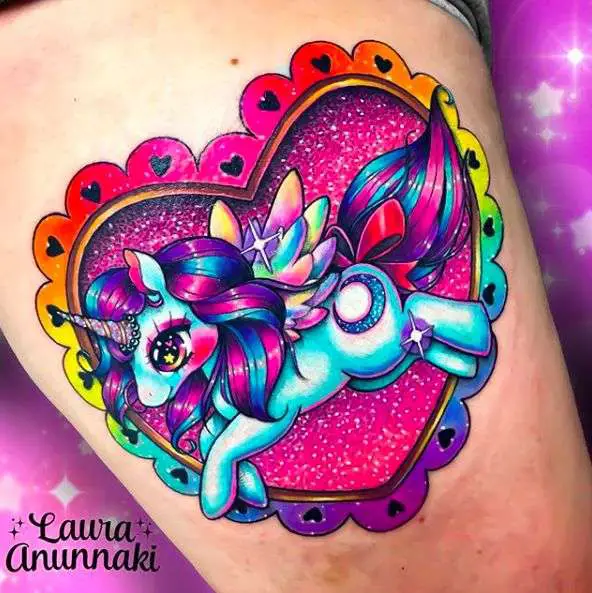 Unicorn Tattoo Ideas Bold And Colourful