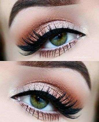 Makeup Looks For Green Eyes Copper