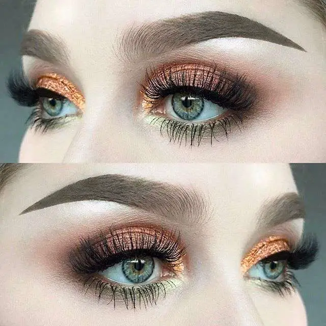 Makeup Looks For Green Eyes Bronze