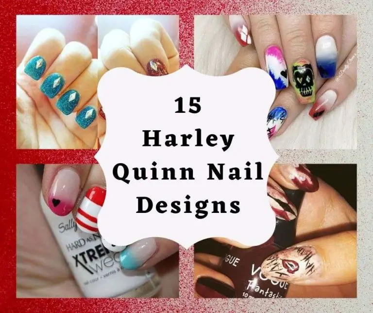 15 Harley Quinn Nail Designs