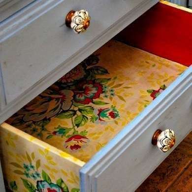 Chest Of Drawers Makeover Ideas Floral Drawer