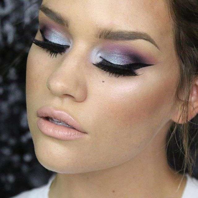 Pretty, Bold + Pink And Purple Eyeshadow