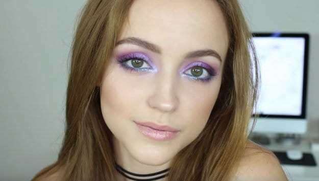 Makeup Looks For Green Eyes Lilac
