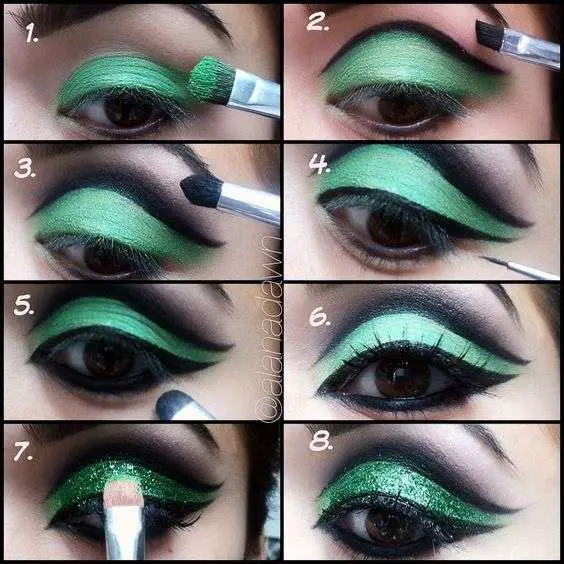 Green St Patrick'S Day Makeup Looks Tutorial