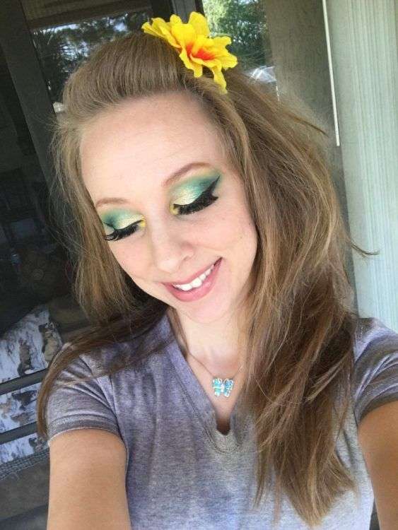Green + Blue St Patrick'S Day Makeup Looks