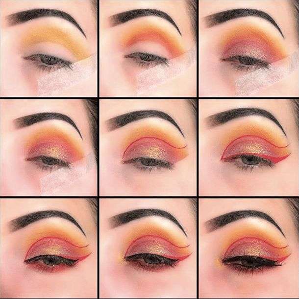 Simple Sunset Makeup Tutorial