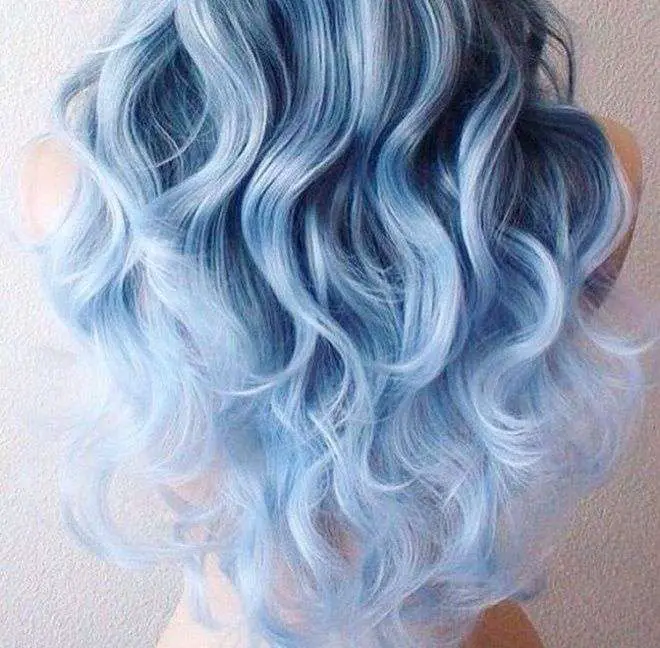 Denim Hair Color Mermaid Locks