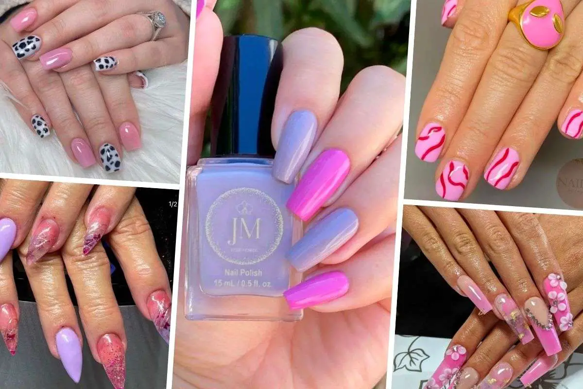 21 Joyous Bubblegum Pink Nails