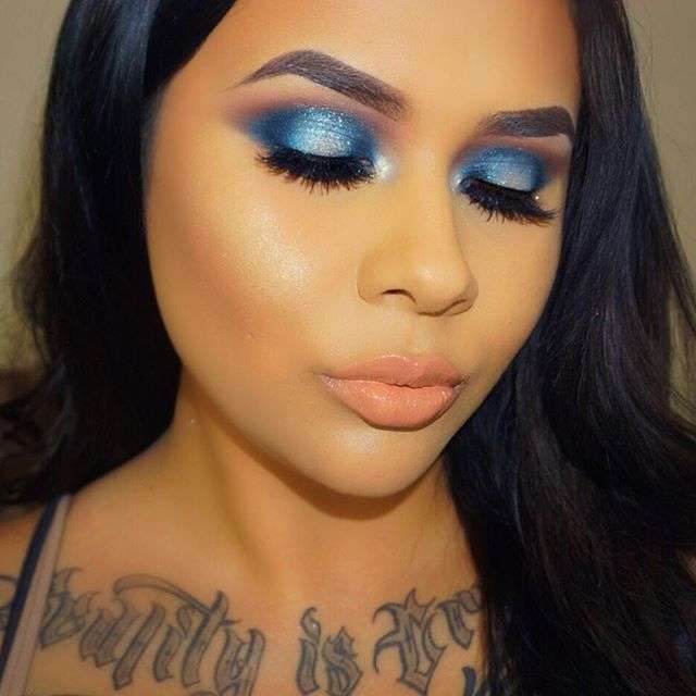 Mermaid Blue Makeup Looks