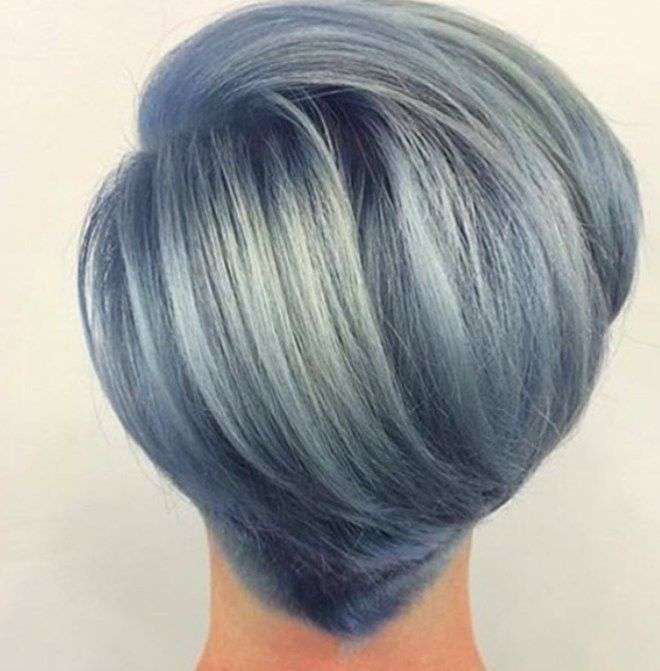 Light And Dark Denim Blue Hair