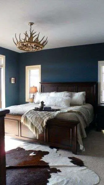 Blue And Blush Bedroom
