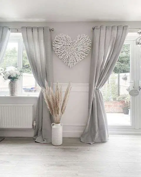 Grey Curtains Living Room