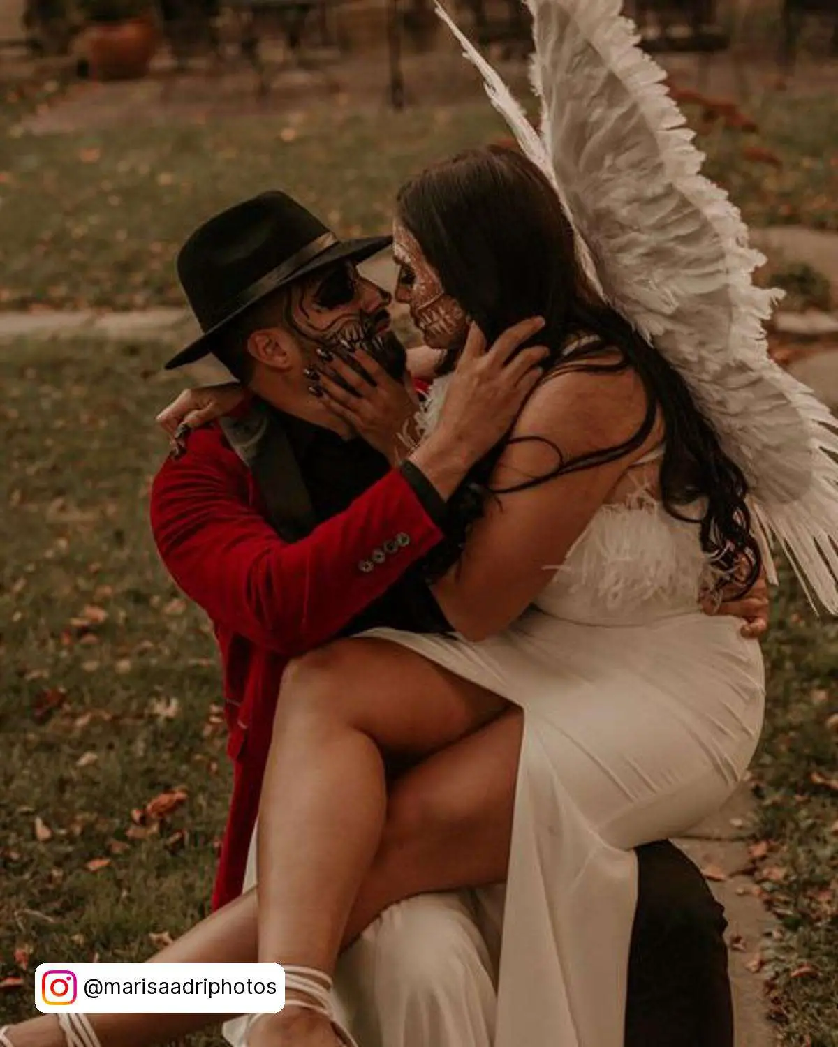 Devil And Angel Couple Halloween Costumes