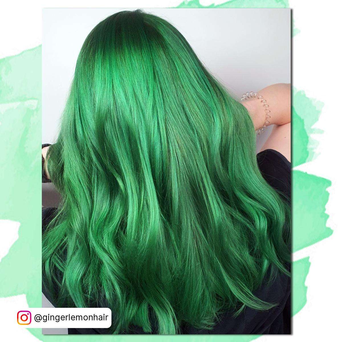 Forest Green Hair