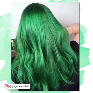 31 Green Hair Designs To Go Gaga Over For 2023