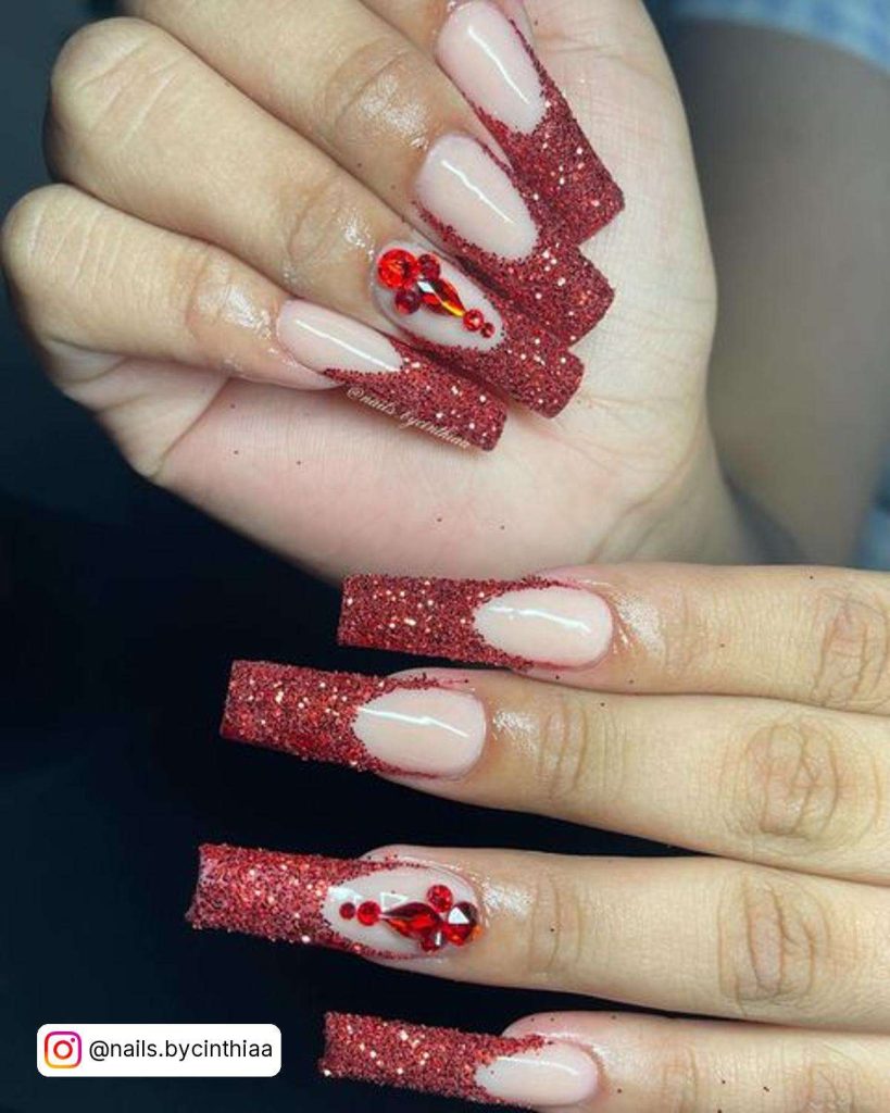 30+ Best Red French Tip Nails For 2024