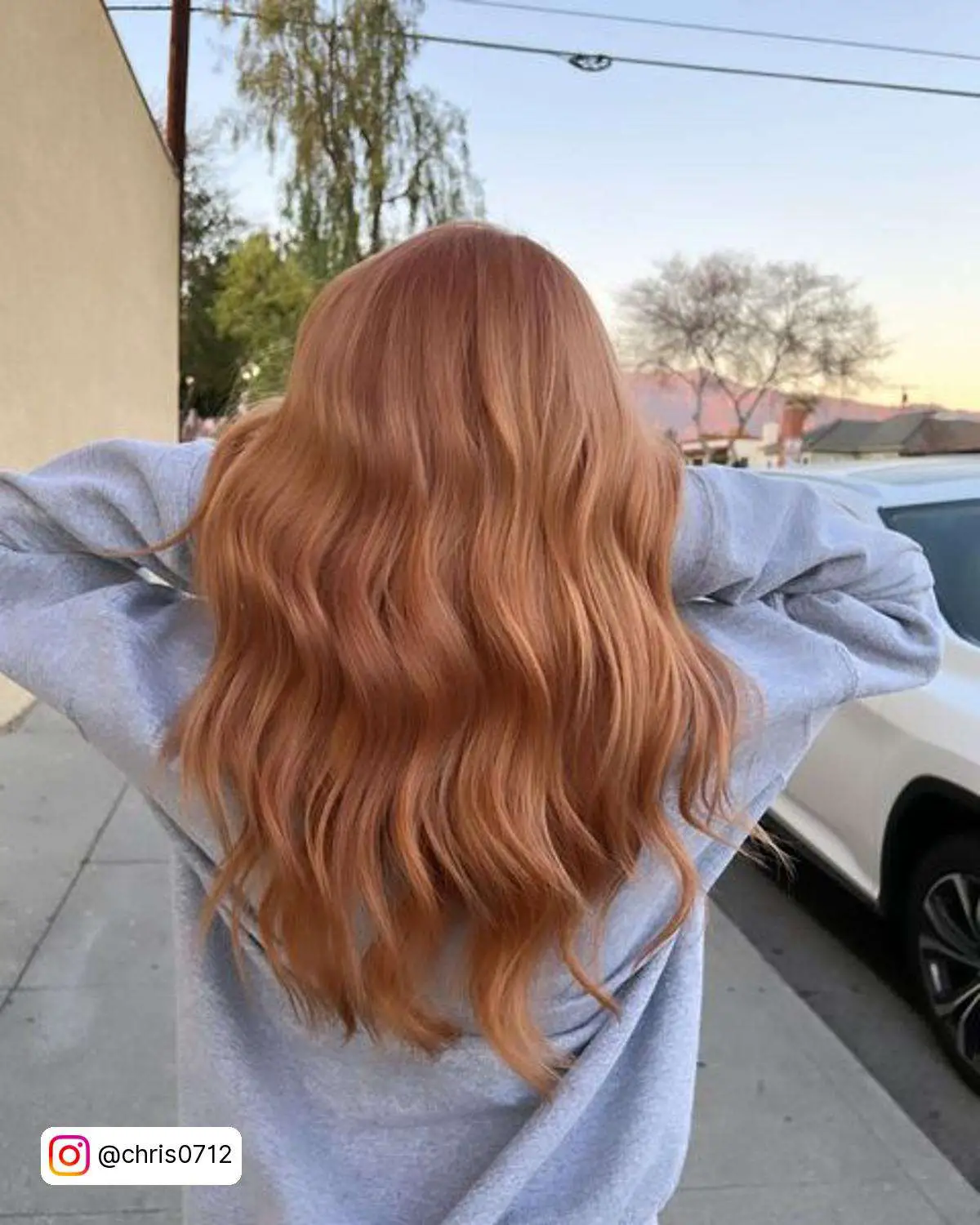 Rose Gold Copper Hair