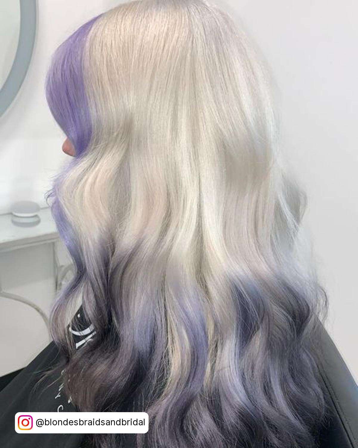 Silver Purple Hair