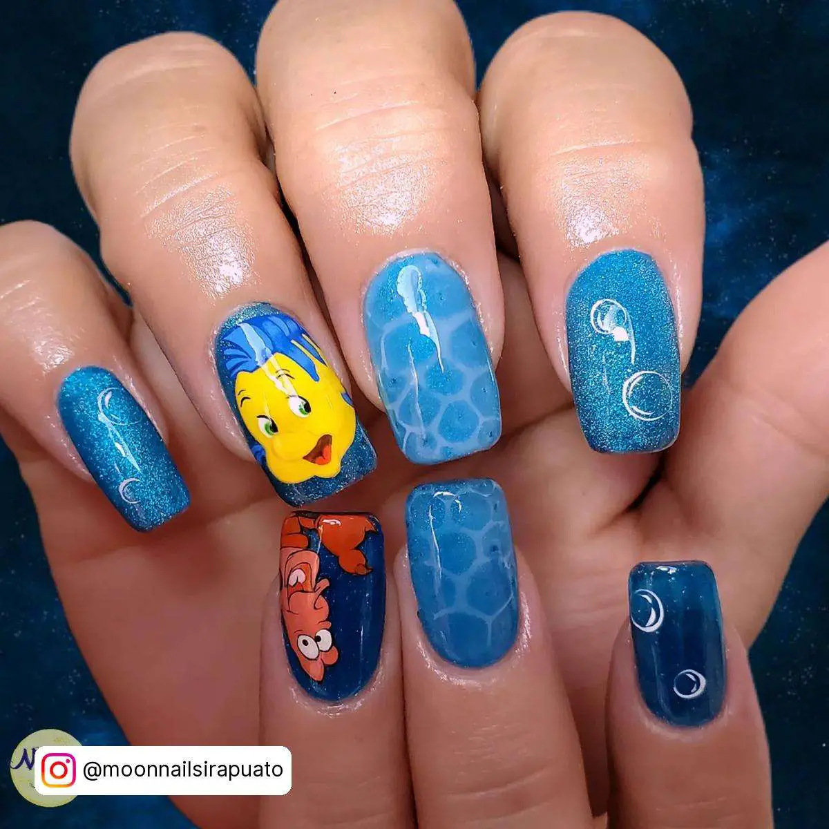 The Little Mermaid Nails
