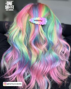 Pastel Unicorn Opal Hair