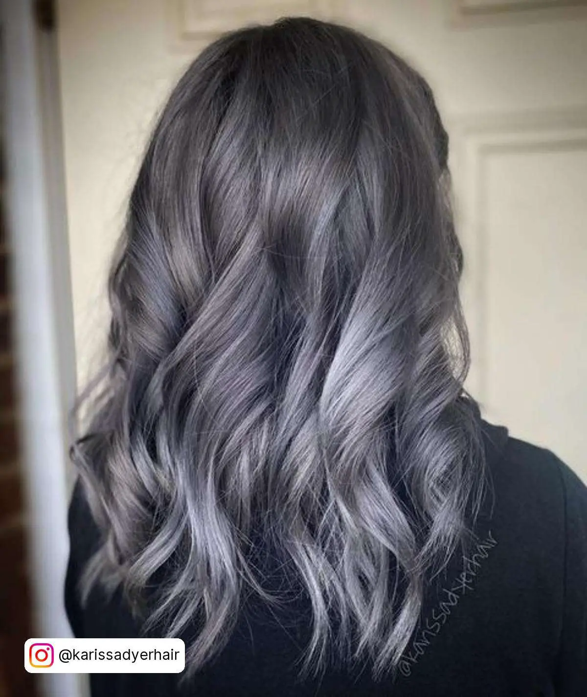 Grey Lavender Hair
