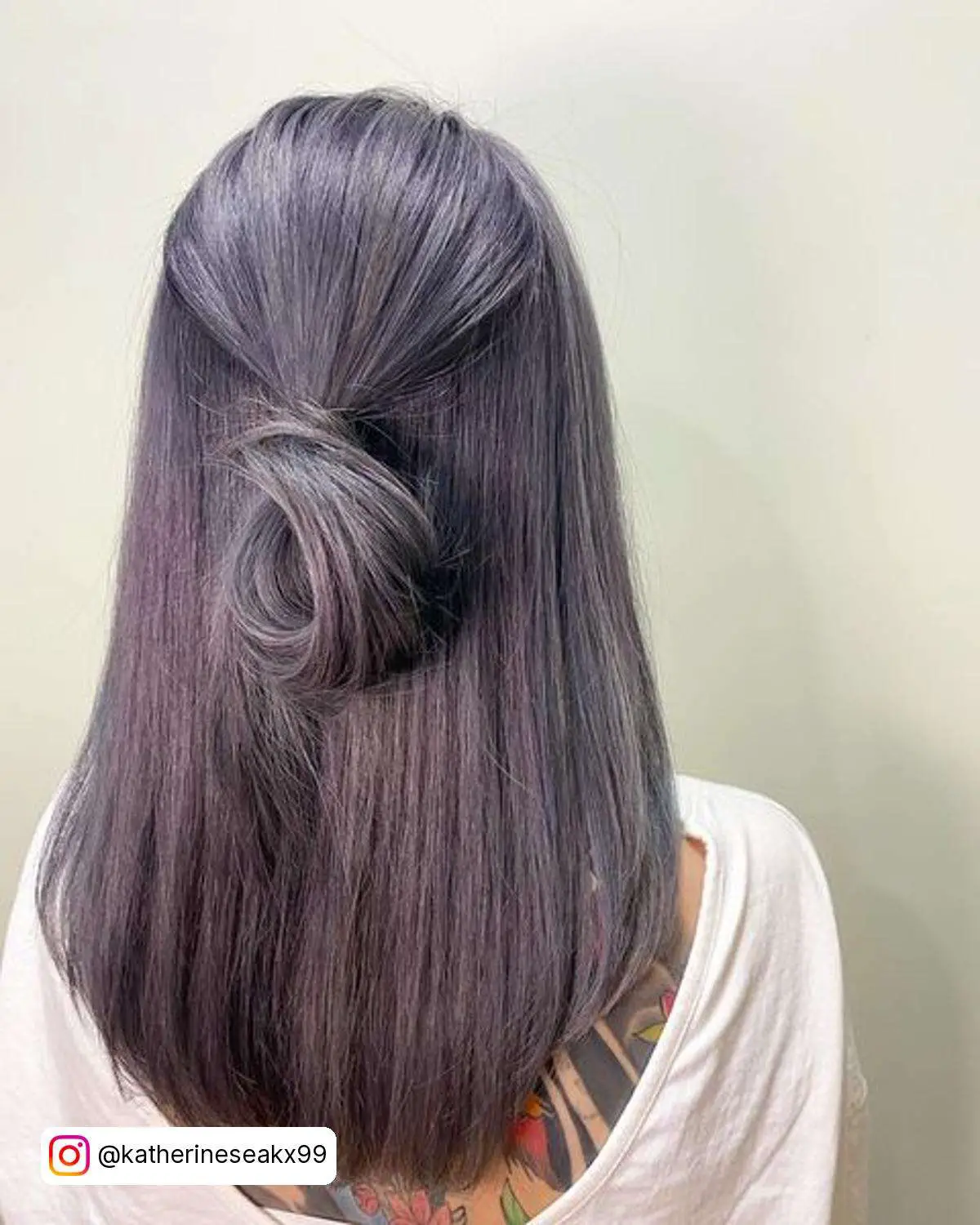 Lavender Grey Hair