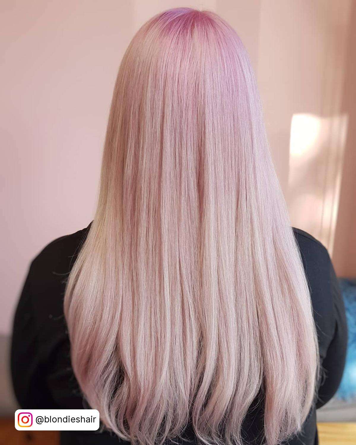 Pastel Cotton Candy Pink Hair
