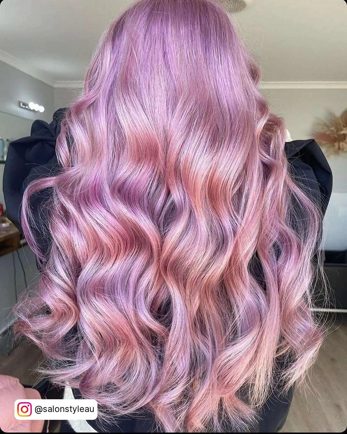 Pastel Purple And Pink Hair