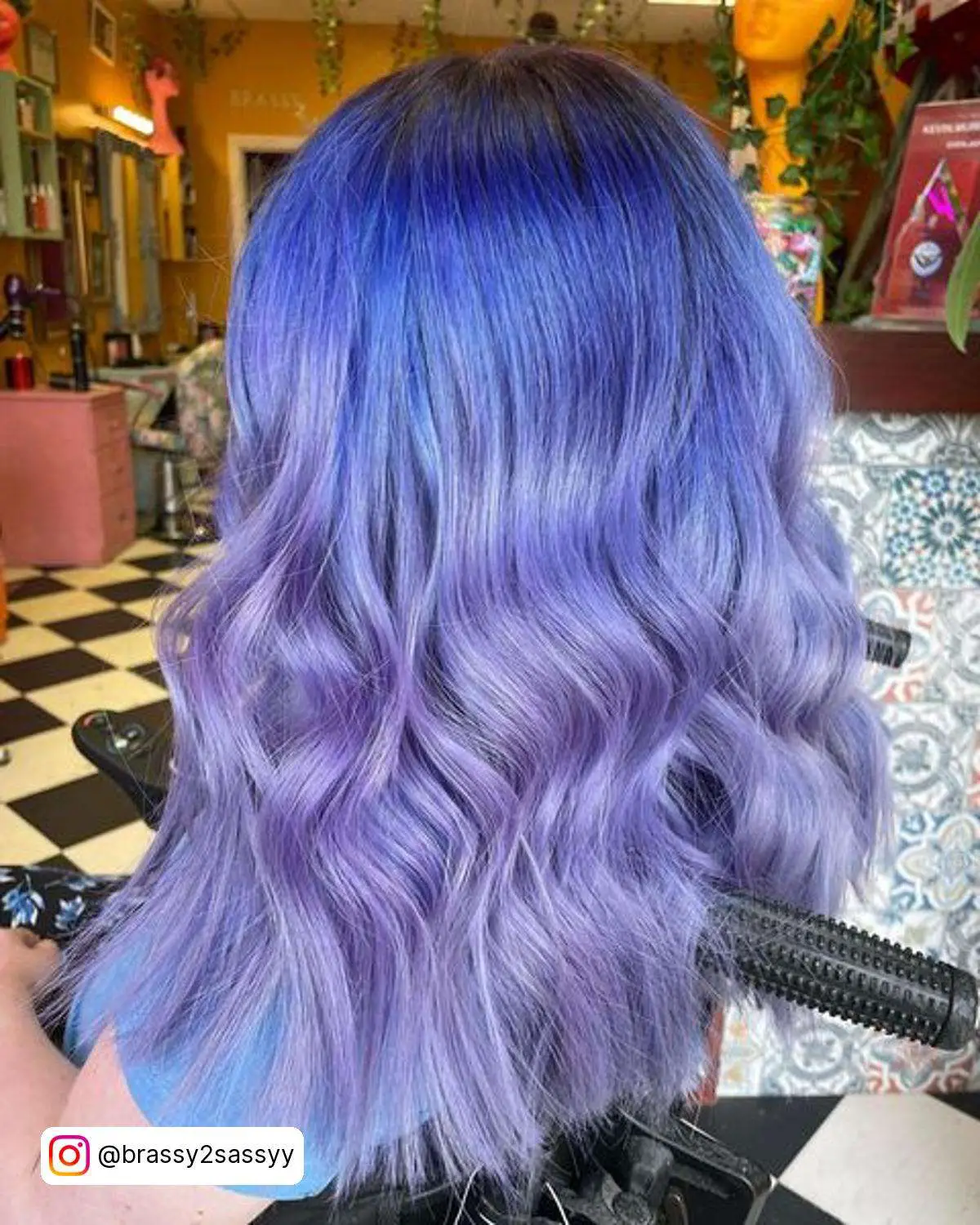 Periwinkle Lilac Hair