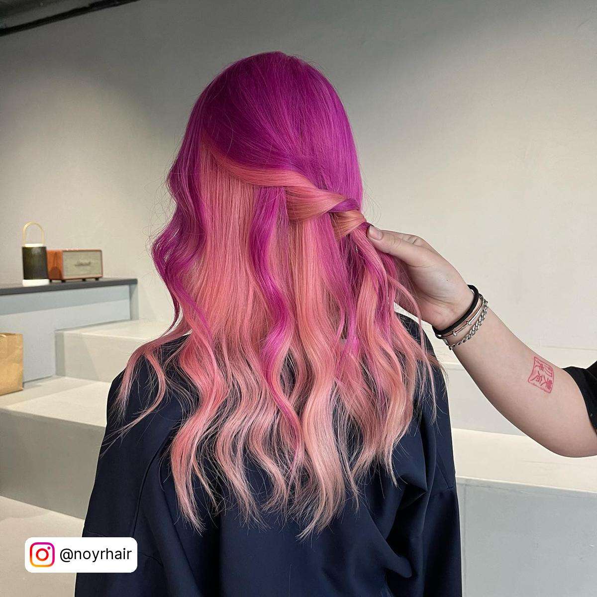 Pink Hair Peekaboos