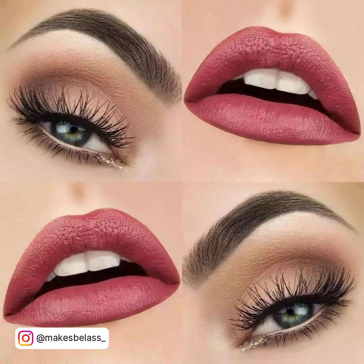 Pink Lips Makeup