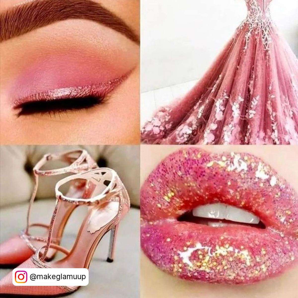Prom Makeup For Pink Dress