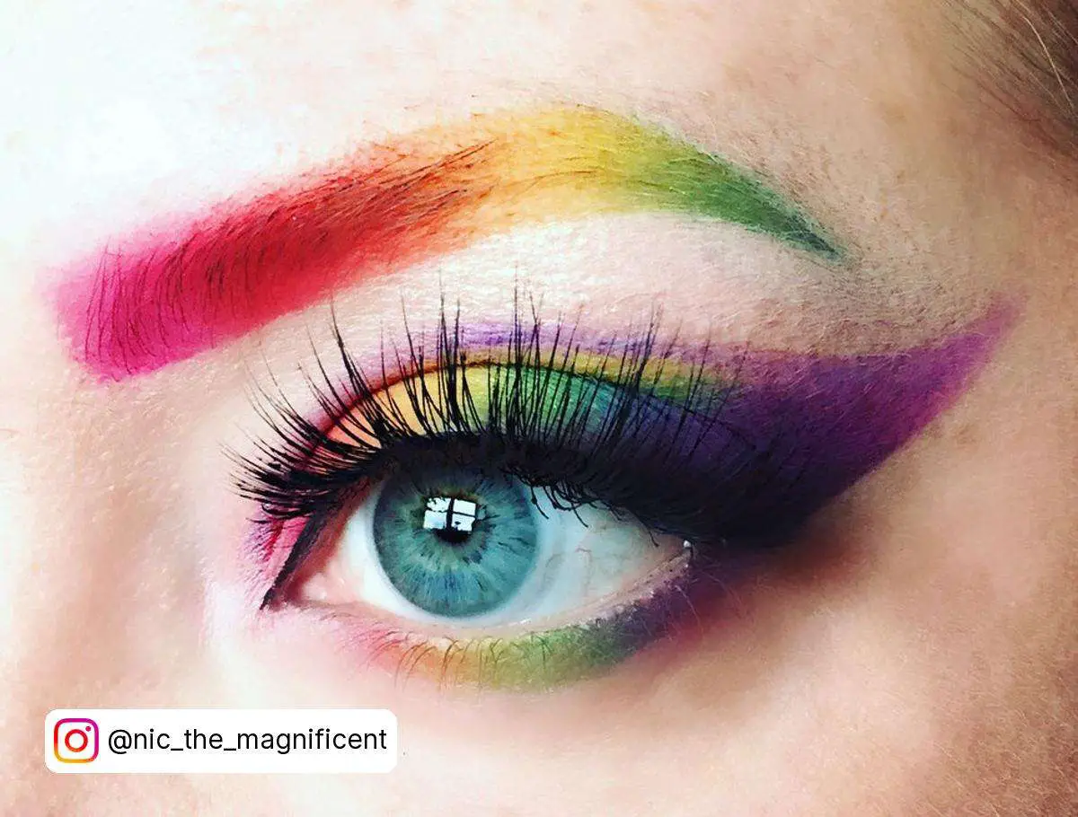 Rainbow Eyeshadow Pride