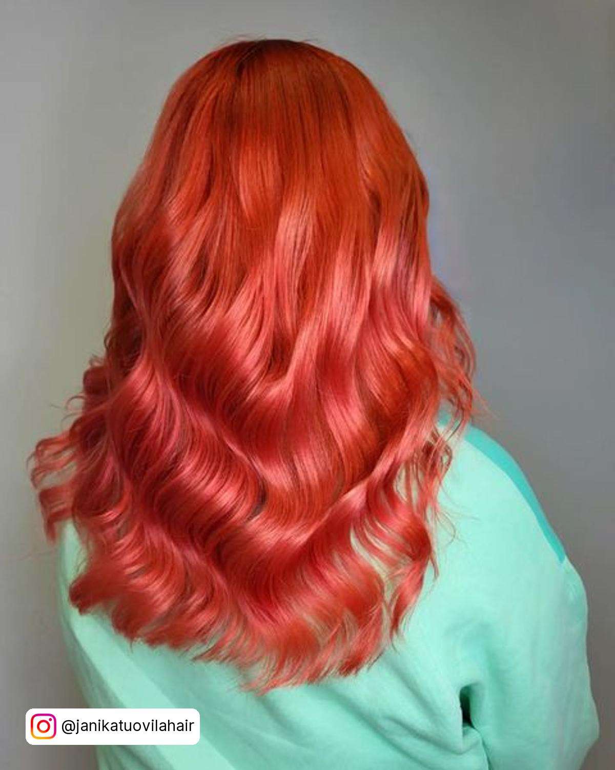 Red Pink Hair