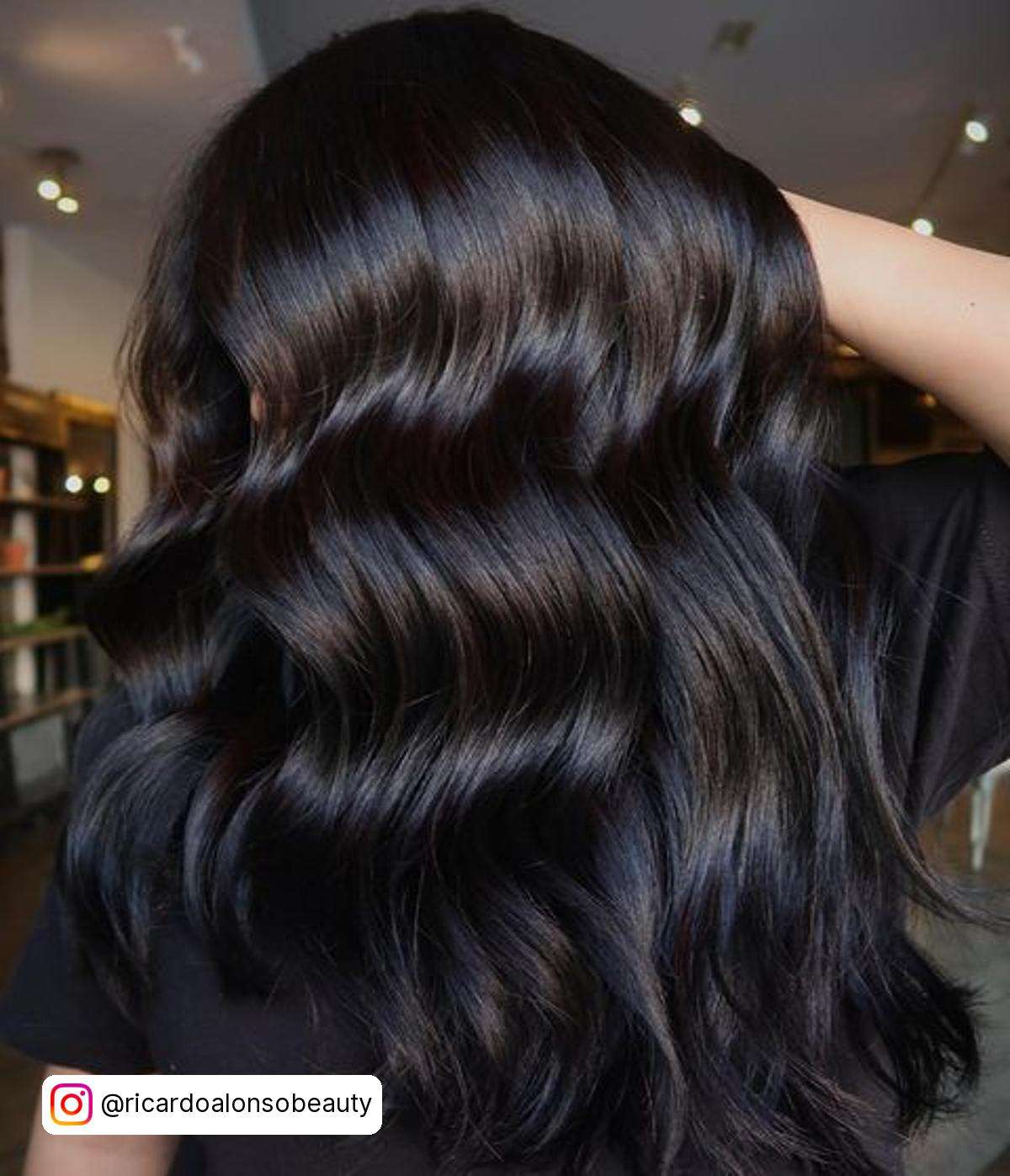 Shiny Dark Chocolate Hair Color