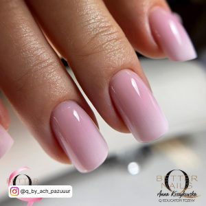 Ombre Pink And White Nails Perfect For Girls Night Out