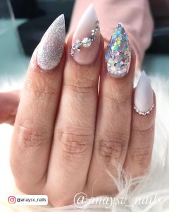 Get The Look: 33 Chic White And Silver Nails For 2023